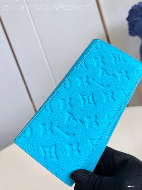 WIS VUITTON BRAZZA LOUIS WALLET-10*19*2cm 0912